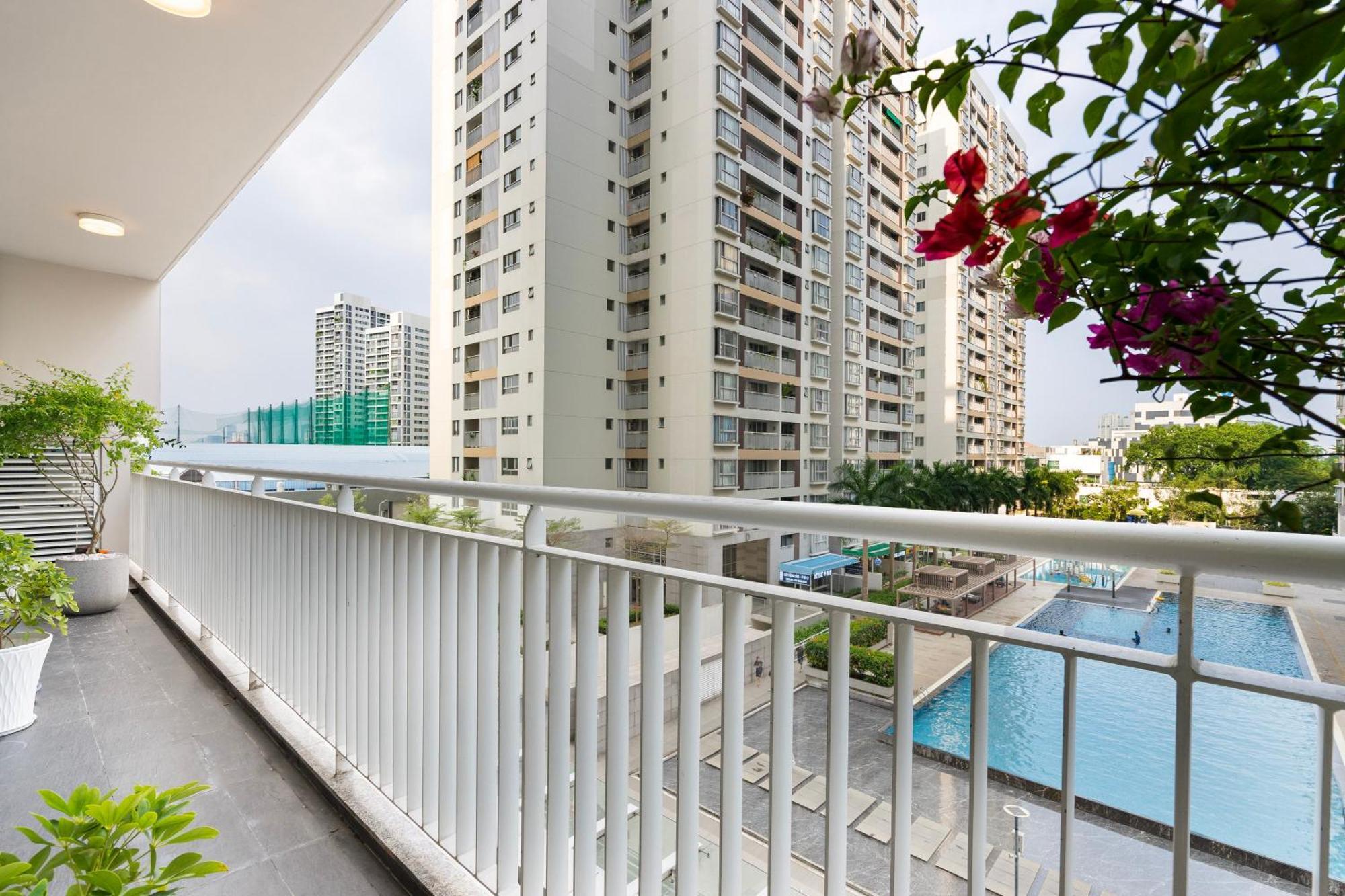 הו צ'י מין סיטי Scenic Valley Serviced Apartment מראה חיצוני תמונה